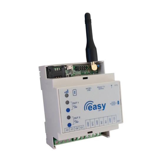 cisne reflejar Gran cantidad de EASY DIN - GSM Gas remote control device